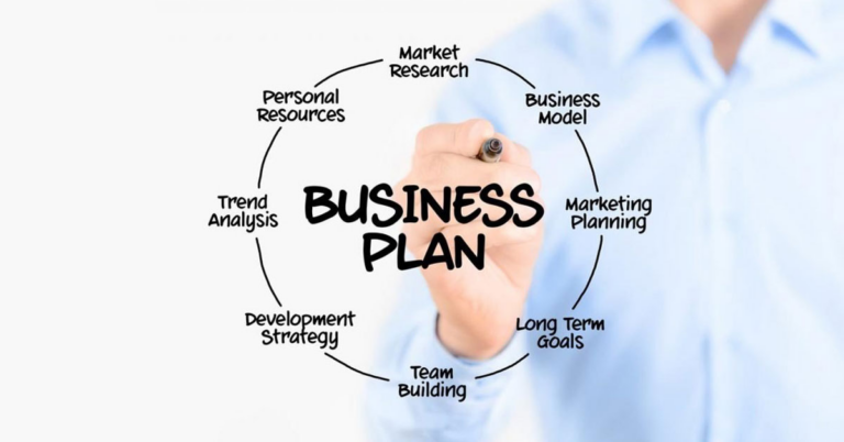 What are the 7 steps of a business plan?