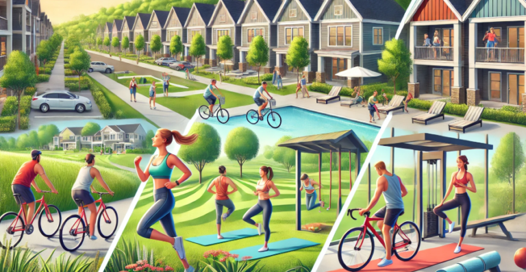 Ways To Support an Active Lifestyle When Living in a Townhome Rental